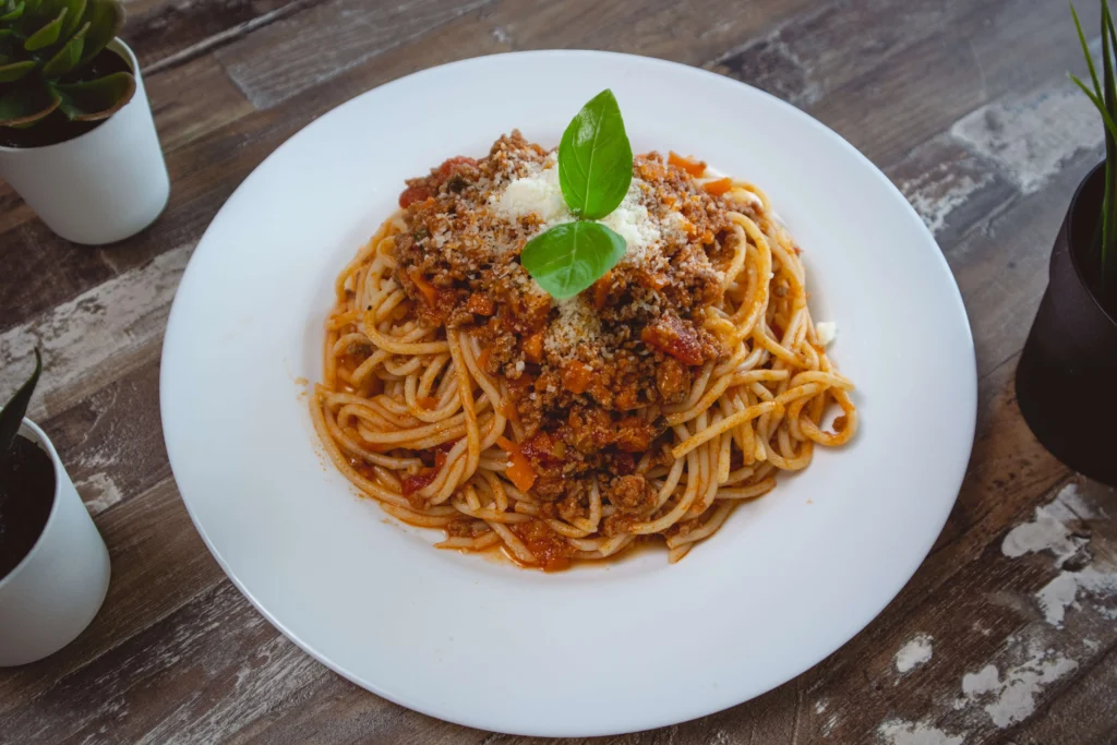 lacné jedlá - Spaghetti Bolognese