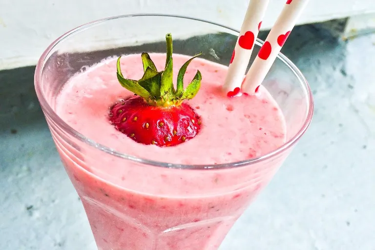 jahody recept smoothie