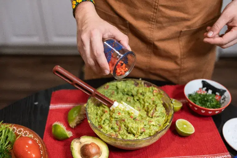 Avokádové guacamole