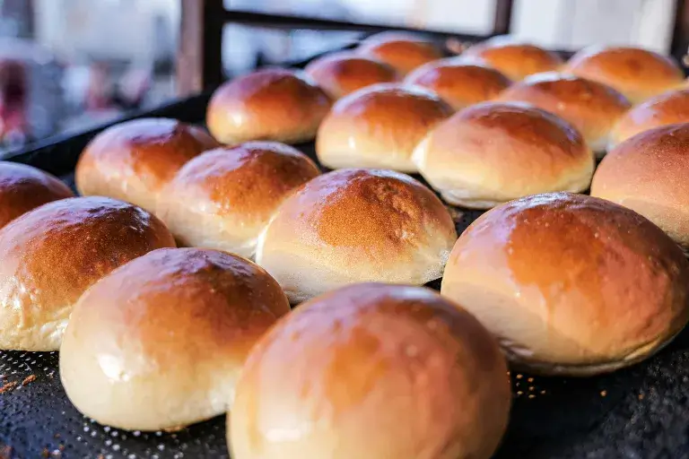 žemle na burger recept